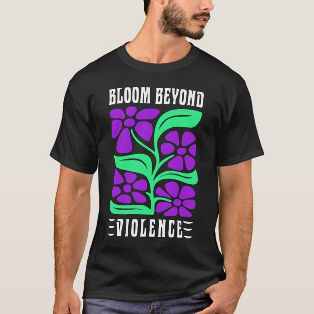 Camiseta Bloom além da violência (Frente)