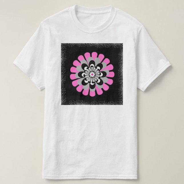 Camiseta Bloom Blush (Frente do Design)
