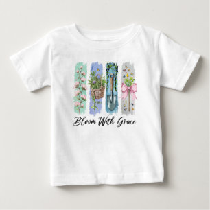 Camiseta Bloom com a Arte Floral Grace Garden