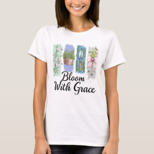 Camiseta Bloom com a Arte Floral Grace Garden