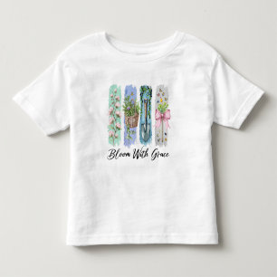 Camiseta Bloom com a Arte Floral Grace Garden