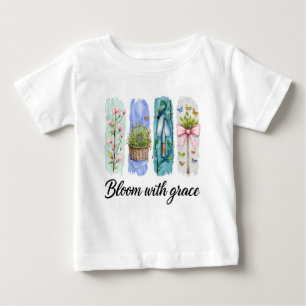 Camiseta Bloom com a Arte Floral Grace Garden