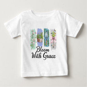 Camiseta Bloom com a Arte Floral Grace Garden