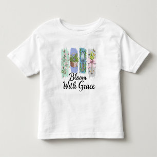 Camiseta Bloom com a Arte Floral Grace Garden