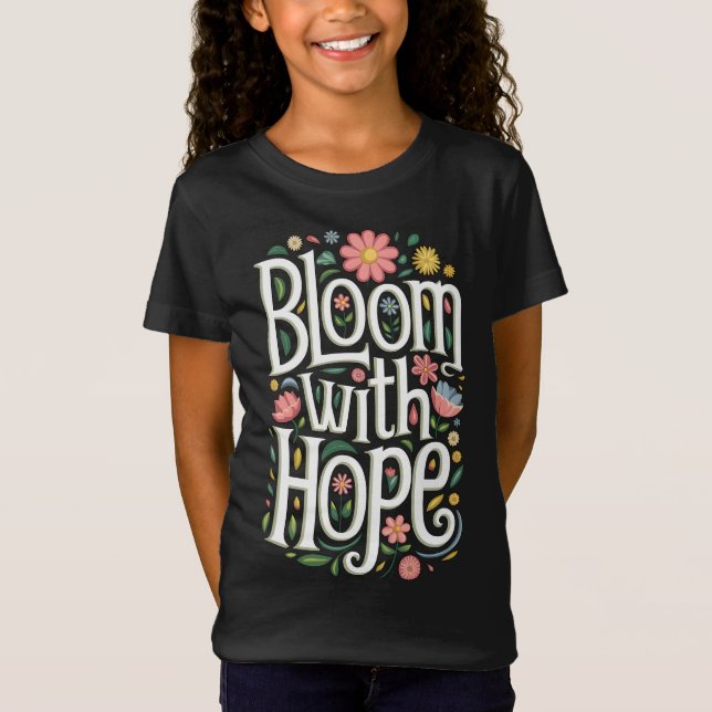 Camiseta Bloom com Esperança (Frente)