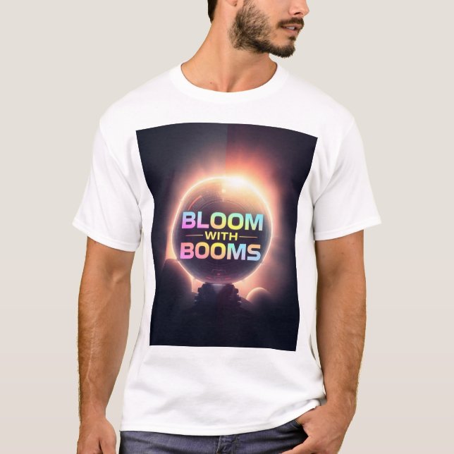 Camiseta Bloom e Boom: Floreça com o Poder (Frente)