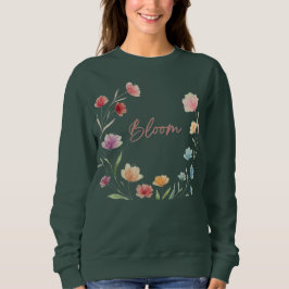 Camiseta Bloom Floral Soft Pastel Botanical Design