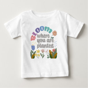Camiseta Bloom onde você está plantado