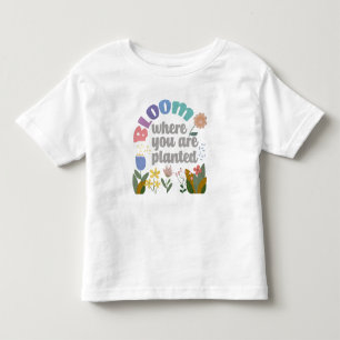 Camiseta Bloom onde você está plantado