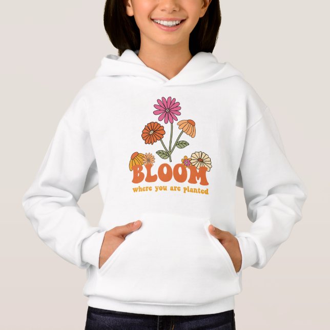Camiseta Bloom onde você está plantado (Frente)