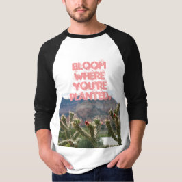 Camiseta Bloom onde você está plantado