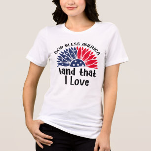 Camiseta Bloom Patriótico