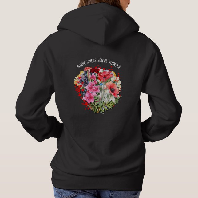 Camiseta BLOOM Personalizado ONDE ESTÁ PLANTADO (Verso)