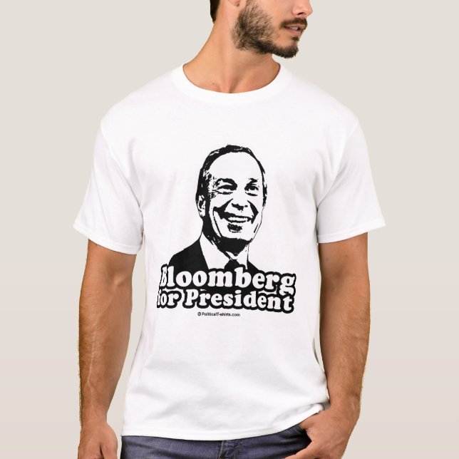 CAMISETA BLOOMBERG PARA O PRESIDENTE (Frente)