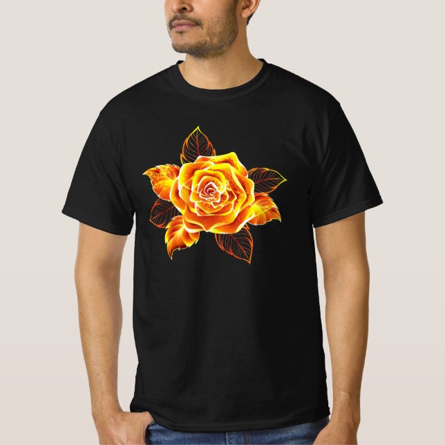 Camiseta Blooming Fire Rosa (Frente)