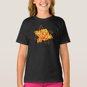 Camiseta Blooming Fire Rosa