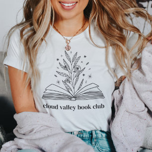 Camiseta Blooming Floral Book Personalizado Club