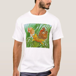 Camiseta Blooming flower garden
