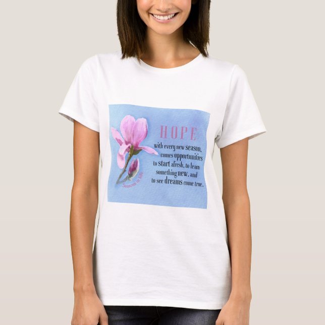 Camiseta Blooming Hope (Frente)