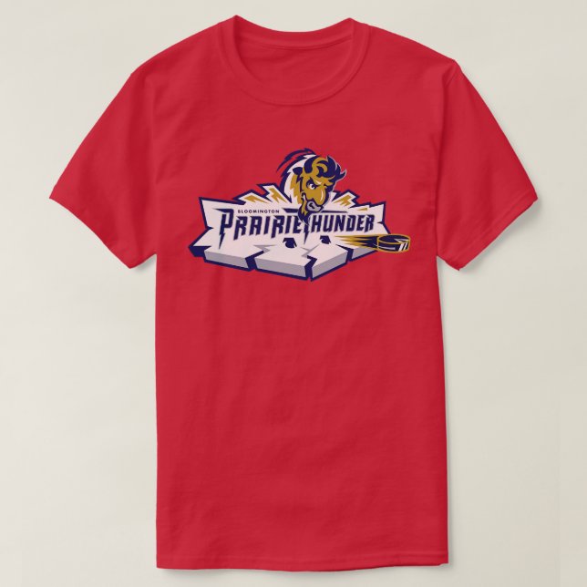Camiseta Bloomington Prairie Thunder 1 (Frente do Design)
