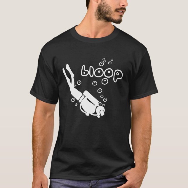 Camiseta Bloop Scuba Dive (Frente)