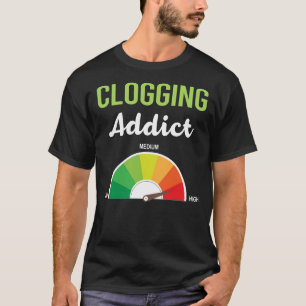 Camiseta Bloqueador de Clogs de vício