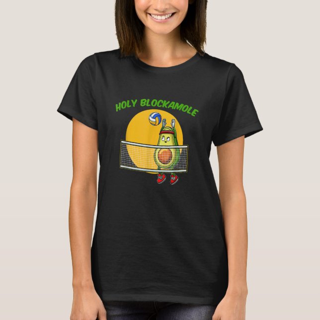 Camiseta Bloqueador de Voleibol Guacamole Avocado F (Frente)