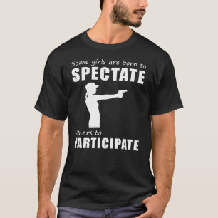Camiseta Bloquear e LOL! Espectrato Engraçado vs. Gun T Par