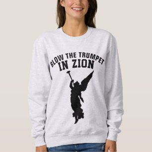 Camiseta BLOQUEAR O TRUMPET NO ZION Christian Messianic
