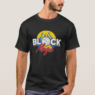 Camiseta Bloquear Voleibol Mágico