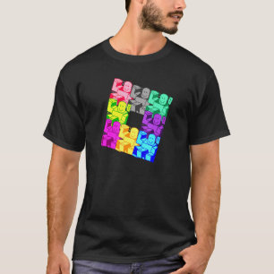 Camiseta Bloqueio de cores