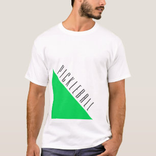 Camiseta Bloqueio de Cores do Logotipo da Borda do Seletor