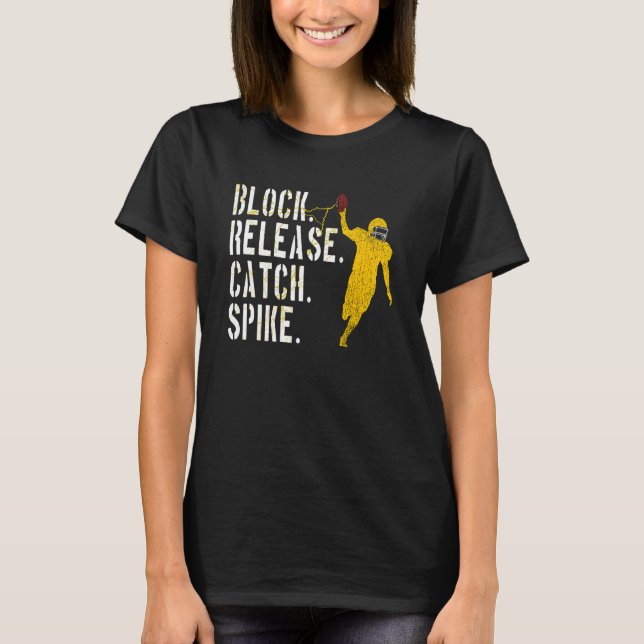 Camiseta Bloqueio de Lançamento de Ponta Nacional Dia  (Frente)