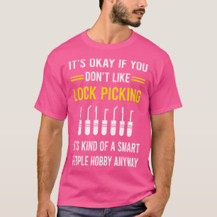 Camiseta Bloqueio de Separação do Hobby do Smart Pessoas Lo