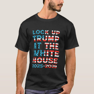Camiseta Bloqueio na Casa Branca Humor EUA Eleição Fu