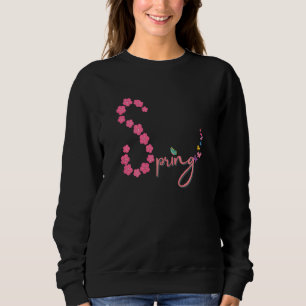 Camiseta Blossom borboleta-de-flor-rosa - Primavera da esta