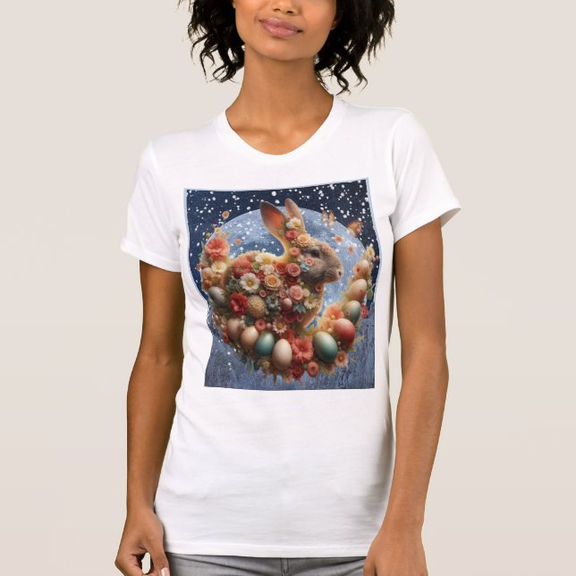 Camiseta Blossom Bunny Páscoa  (Frente)