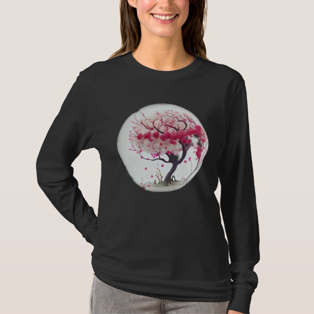 Camiseta Blossom with Confidence in this Cherry Blossom Pin (Frente)