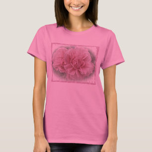 Camiseta Blossomas de Rosa de Subida Rosa