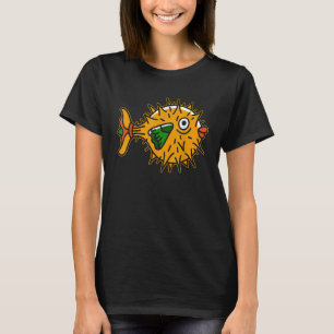 Camiseta Blowfish Dank Meme Cute Sea Fish Pufferfish