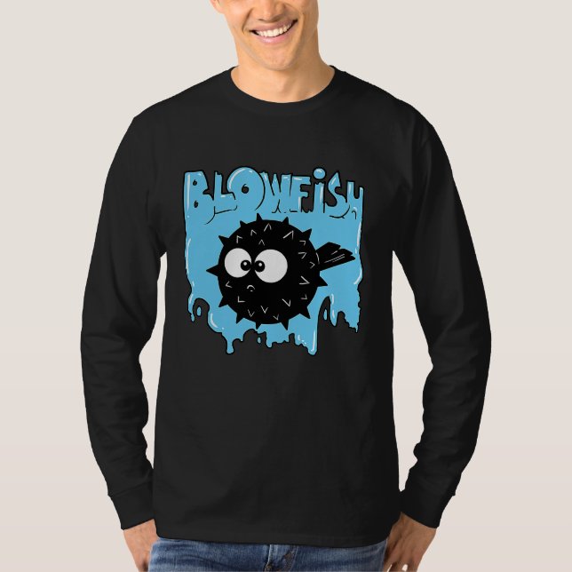 Camiseta Blowfish  Marine Animals (Frente)