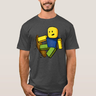 Camiseta Blox Noob Skater Funny Meme Gaming Gift For Gamers