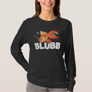Camiseta Blubb Peixe Dourado Subaquático Aquarista Manutenç