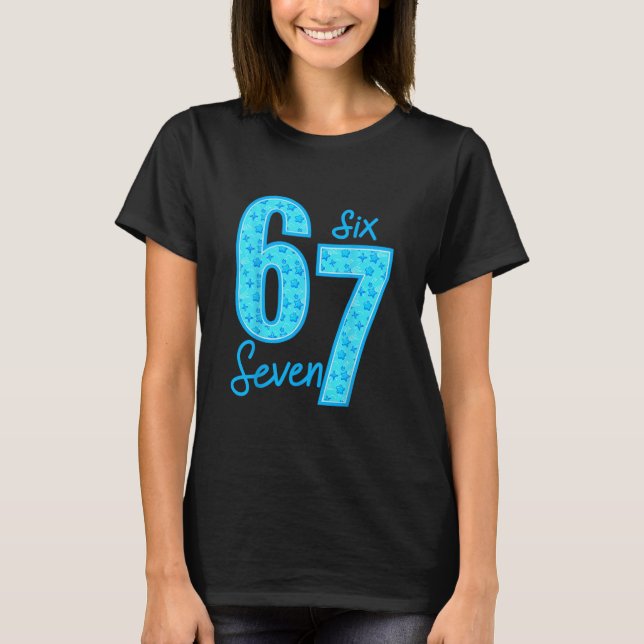 Camiseta Blue 67 Funny Meme  (Frente)