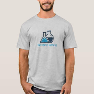 Camiseta Blue Beakers Science Rocks Design