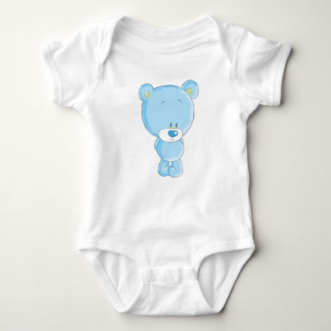 Camiseta Blue Bear Baby Jersey (Frente)
