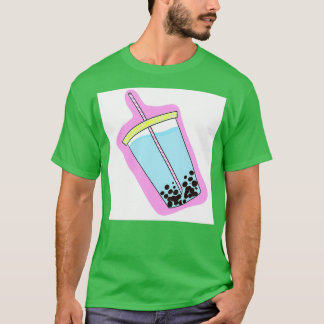 Camiseta Blue Boba Tea
