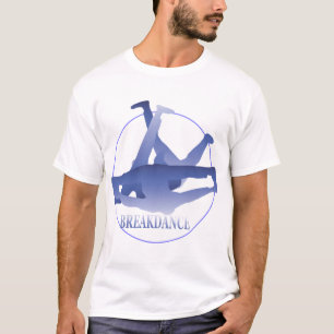 Camiseta Blue Break Dance Performance MicroFiber Singlet