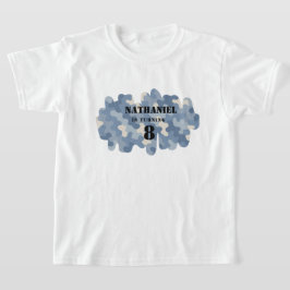 Camiseta Blue Camo Militar | Aniversário do exército