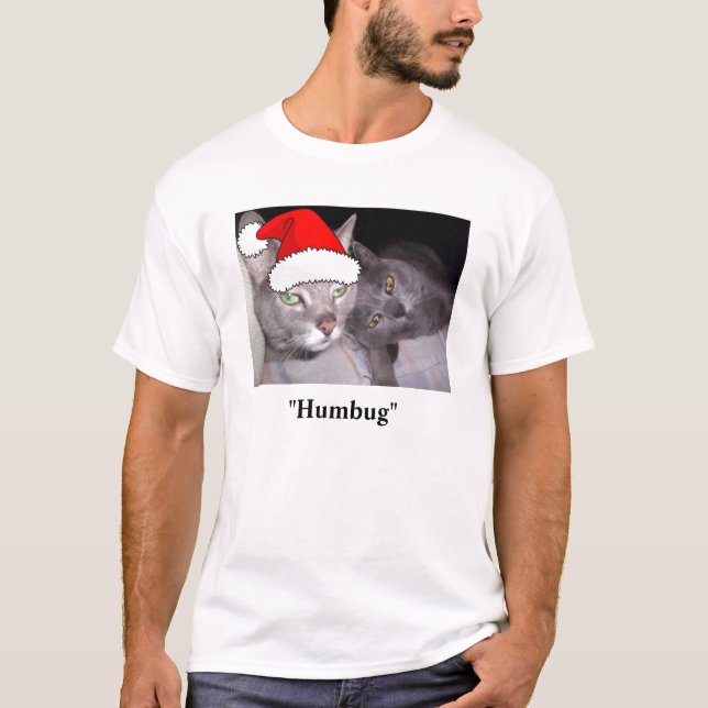Camiseta Blue Cat Russo de Natal (Frente)